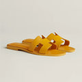 Hermès Sandales Oran - Jaune Topaze